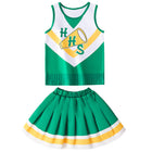 Cheerleaderoutfit Stranger Things Hawkins top, rok en pompons