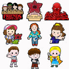 Set van 9 chibi-pins Stranger Things Hawkins