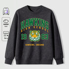 Oversized sweater Stranger Things Hawkins High School tijger