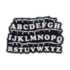 Pin Stranger Things alfabetmuur lichtslinger