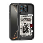 Siliconen iPhone-hoesje Stranger Things krant Hawkins Post