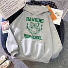 Sweater met capuchon Stranger Things Hawkins High School tijger