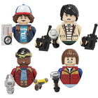 Mini-bouwfiguren Stranger Things de vriendengroep uit Hawkins (set van 4)