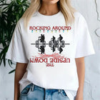 Dames-T-shirt Stranger Things Rocking Around the Upside Down