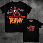 Heren-T-shirt Stranger Things Demogorgon Run