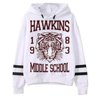 Witte trui Stranger Things Hawkins Middle School 1983