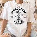 Dames-T-shirt Stranger Things Demogorgon Hunter Hawkins Heroes