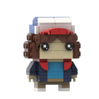 Bouwfiguur met groot hoofd Stranger Things Dustin Henderson