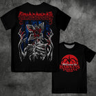 Heren-T-shirt Stranger Things Demogorgon Metal