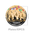 Kraftpapieren borden Stranger Things 18 cm (set van 10)