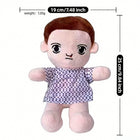 Knuffel Stranger Things Eleven grijze jurk 19 cm