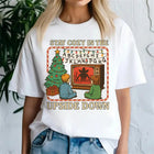 Dames-T-shirt Stranger Things Stay Cosy in the Upside Down