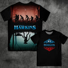 Heren-T-shirt Stranger Things Welcome to Hawkins