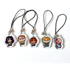 Set van 5 telefoonkoordjes Stranger Things getekende personages
