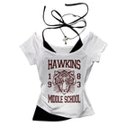 Croptop Stranger Things Hawkins Middle School 1983