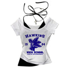 Croptop Stranger Things Hawkins High School