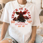 Dames-T-shirt Stranger Things Hawkins Hunters Club 1983