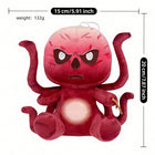 Knuffel Stranger Things rood wezen met tentakels 15 cm