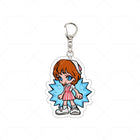 Chibi-sleutelhanger 6 cm Stranger Things Eleven roze jurk