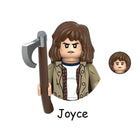 Mini-bouwfiguur Stranger Things Joyce Byers met bijl