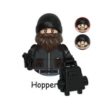 Mini-bouwfiguur Stranger Things Jim Hopper met baard