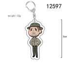 Chibi-sleutelhanger Stranger Things Jim Hopper in uniform
