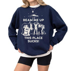 Sweater Stranger Things Beam Me Up This Place Sucks