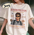 Oversized dames-T-shirt Stranger Things Harrington Babysitting Services