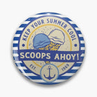 Button Stranger Things Scoops Ahoy