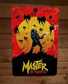 Metalen wandbord Stranger Things Eddie Munson Master of Puppets