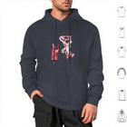 Hoodie Stranger Things schets van de Demogorgon