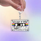 Sleutelhanger Stranger Things cassette Should I Stay