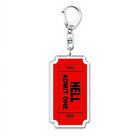 Sleutelhanger Stranger Things Hellfire Club-ticket