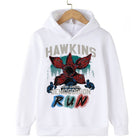 Kindertrui Stranger Things Hawkins Run wit