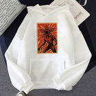 Witte hoodie Stranger Things Demogorgon-poster