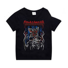 Zwart kinder-T-shirt Stranger Things Demogorgon metal