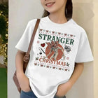 Kinder-T-shirt Stranger Things kerst in Hawkins