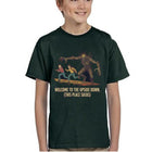 Groen kinder-T-shirt Stranger Things Welcome to the Upside Down